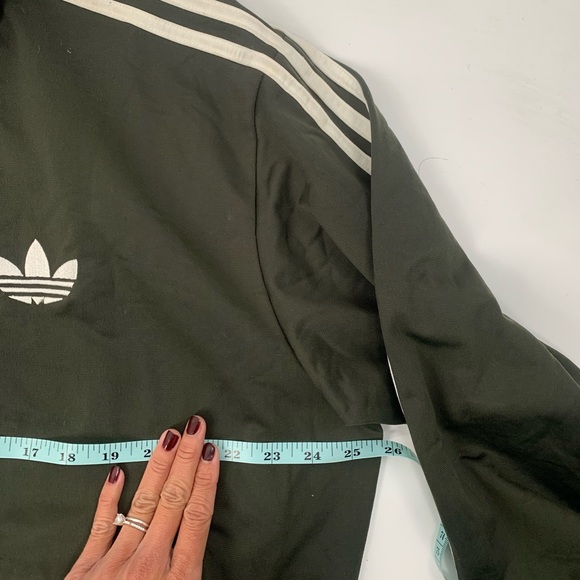 Adidas Mens Black Full Zip Track Jacket Size Large - Picture 5 of 8